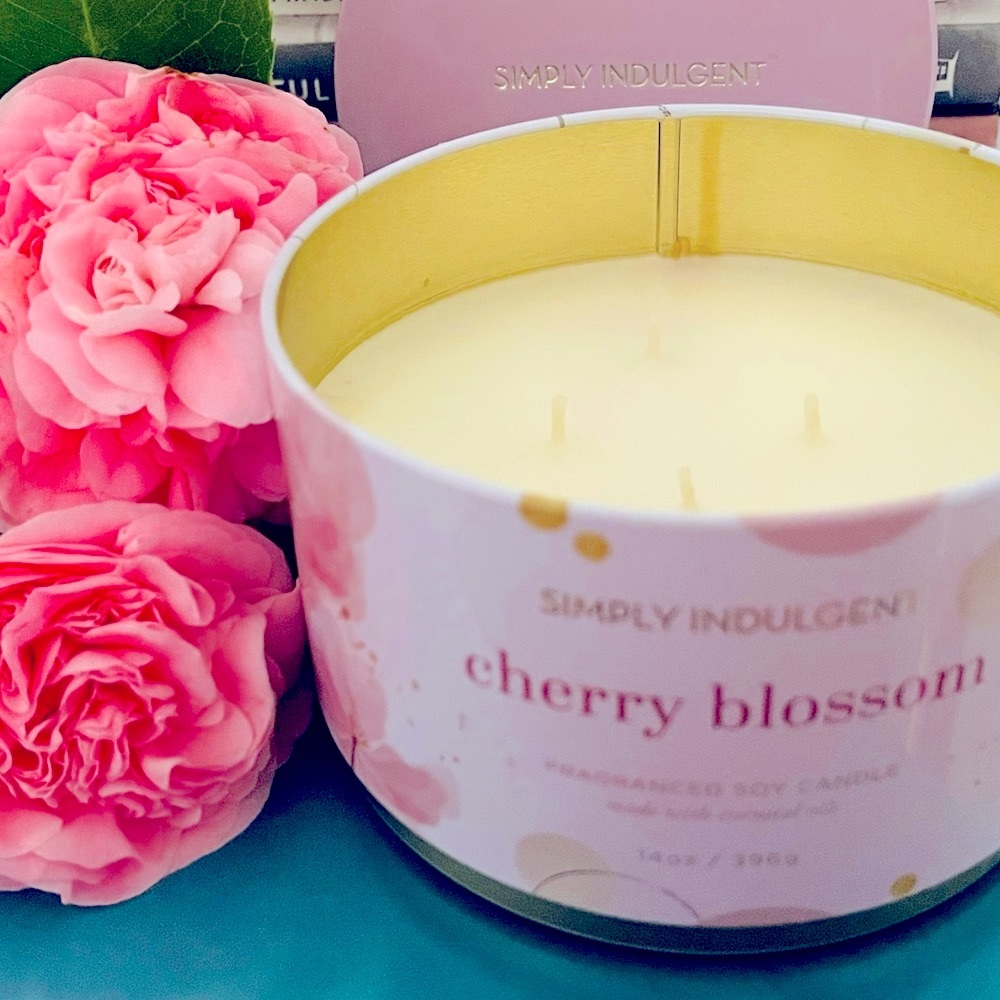 Simply Indulgent Cherry Blossom Candle